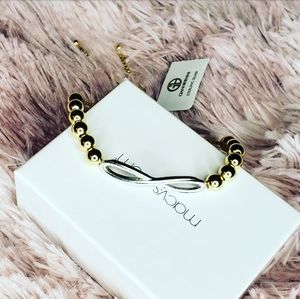 Giani Bernini Two-Toned Infinity Bracelet